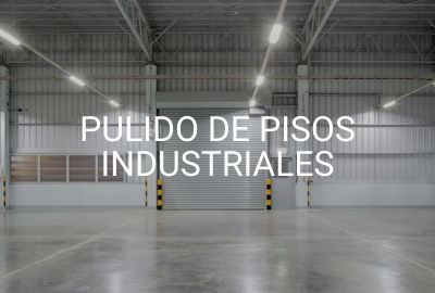 Pulido de pisos industriales en Santiago
